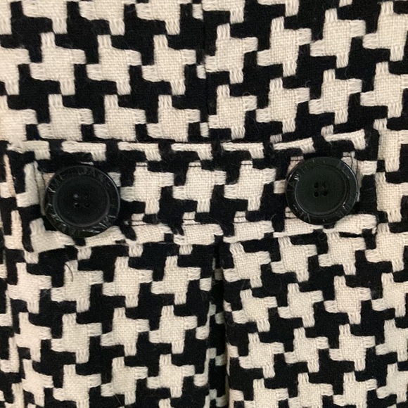Me Jane S Black/White Button Coat - Picture 11 of 11